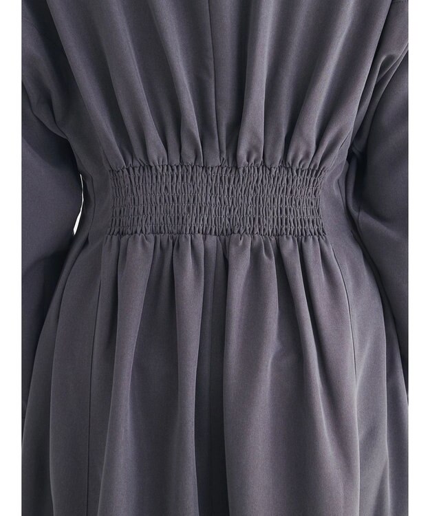 Green Parks ・ＥＬＥＮＣＡＲＥ　ＤＵＥ　ウエストタックワンピース Charcoal Gray