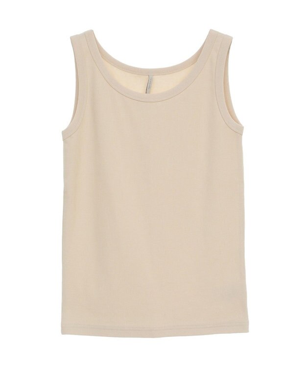 AMERICAN HOLIC 抗菌防臭テレコタンクトップ Ivory