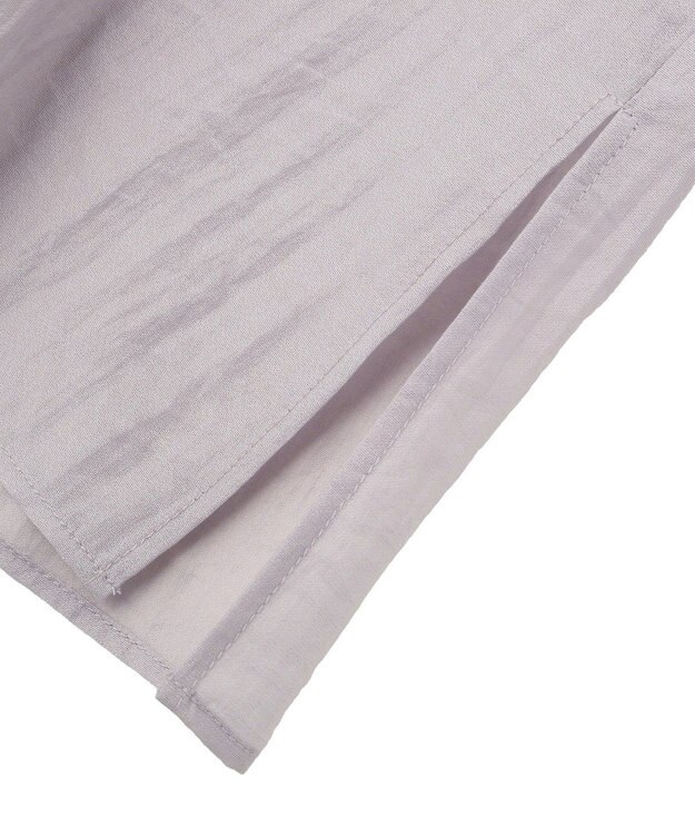CRAFT STANDARD BOUTIQUE シアーオープンカラーシャツ Light Purple