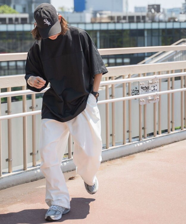 WEGO ワイドミリタリーパンツ ホワイト