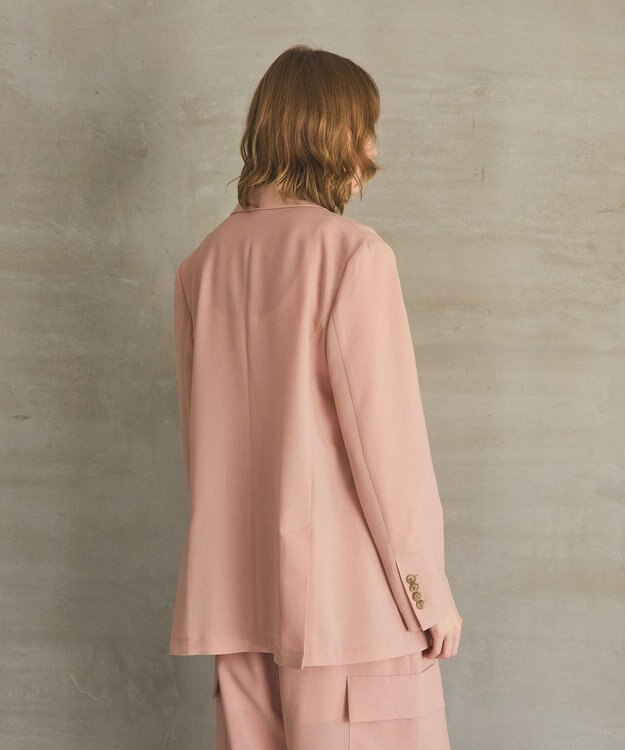 GRACE CONTINENTAL ダブルブレストライトジャケット ピンク
