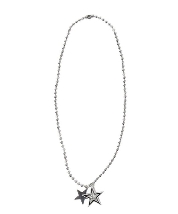 WEGO LWスターモチーフネックレス シルバー