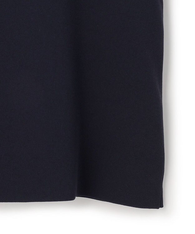 23区 【APPLAUDIR】クリアジョーゼット コンパクトタックジャケット ネイビー系