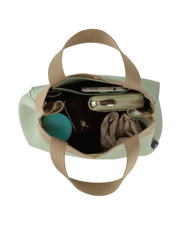 ROOTOTE 1144【手洗い可能】SN.スクエア.ルフル-A 03：セージ