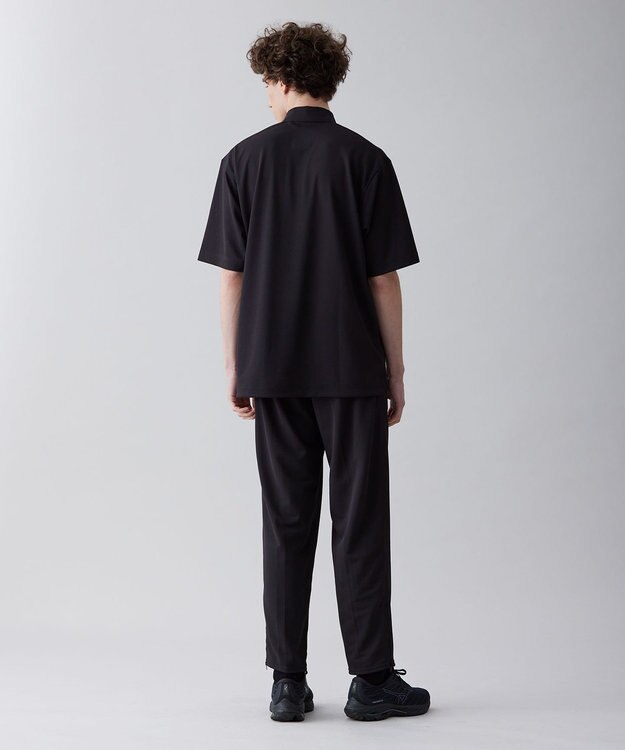 UNFILO 【ミズノ×UNFILOコラボ】ソーラーカット ポロシャツ ブラック