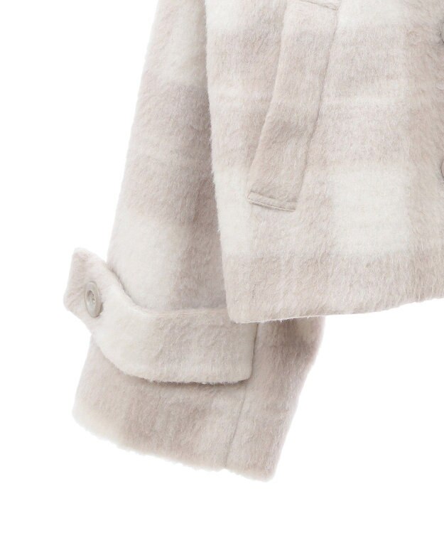 earth music&ecology シャギーショートコート Check