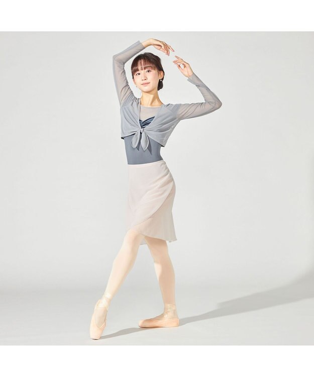 Chacott チュールカシュクール アッシュグレー