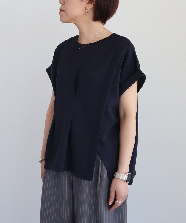 CRAFT STANDARD BOUTIQUE ライトダンボールタックプルオーバー Navy