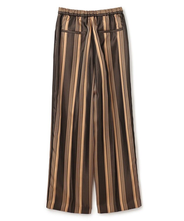 JOSEPH ビッグストライプ　キャロットトラウザーズ Beige/black