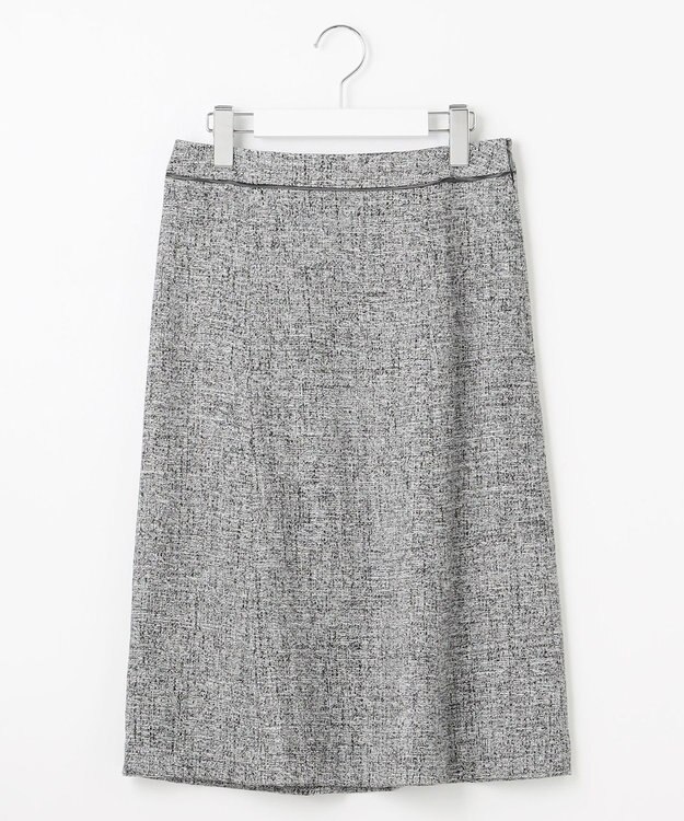 J.PRESS LADIES 【セットアップ対応】Light Tweed スカート ブラックMIX系6