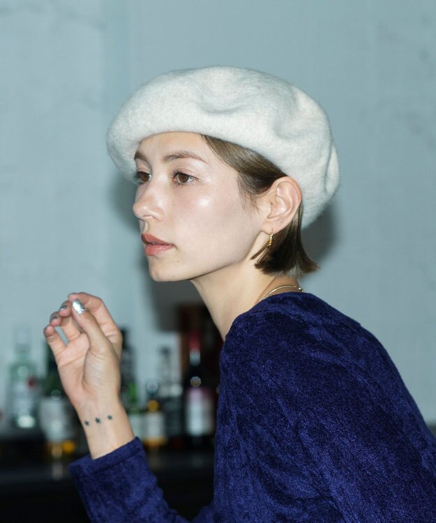 石田製帽 FOXベレー オフ