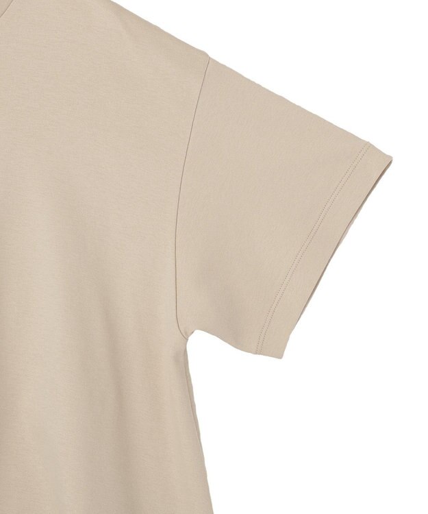 AMERICAN HOLIC 裾レース半袖プルオーバー Gray Beige