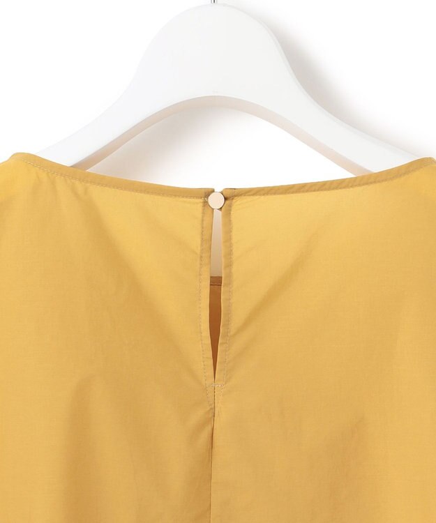 23区 S ナイロンコットンポプリン コンパクト ブラウス イエロー系