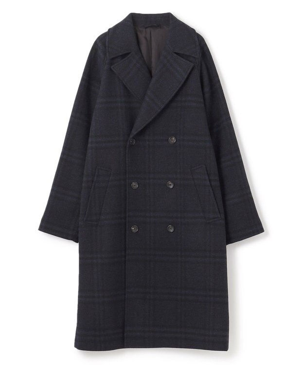 PLAID MELTON COAT / JOSEPH HOMME | ファッション通販 【公式通販