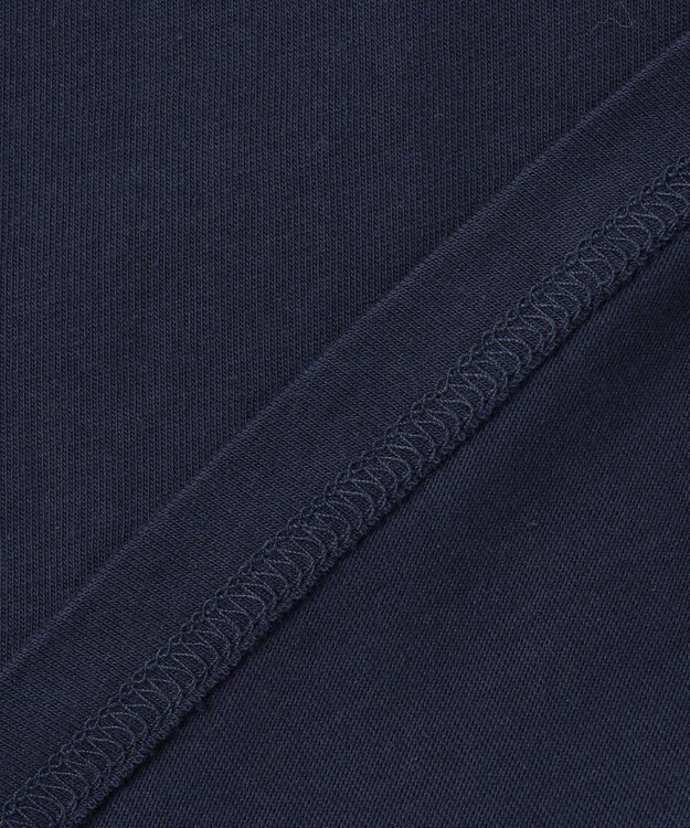 ANY KIDS ドレス アップリケ Tシャツ ネイビー