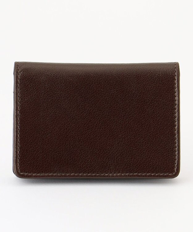 UNBILLION Otias バッファローレザー名刺入れ ダークブラウン