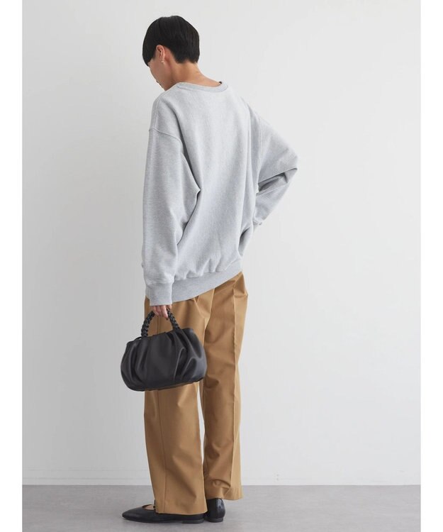 AMERICAN HOLIC ネップ裏毛ロゴスウェット Light Gray Mixture