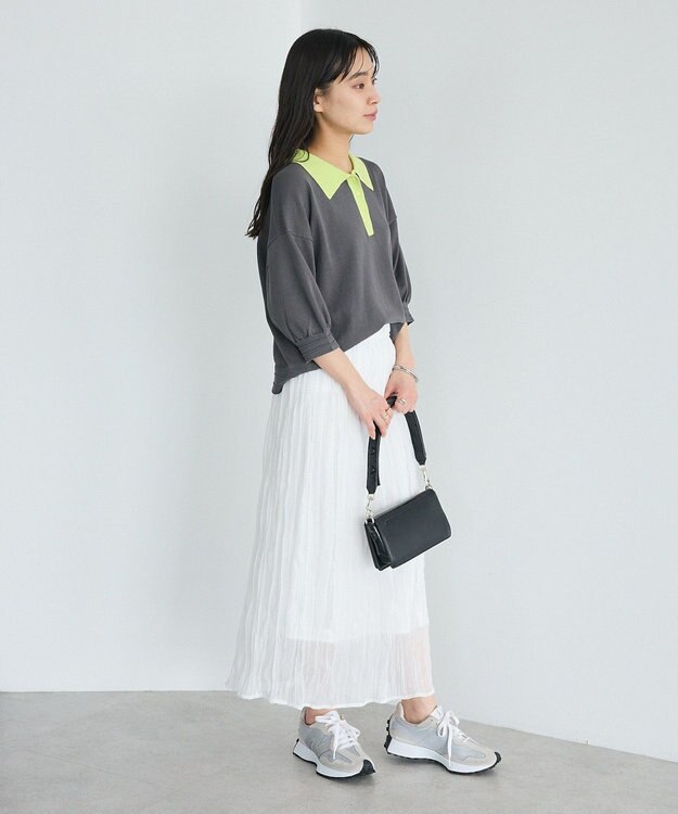 CRAFT STANDARD BOUTIQUE ポロニットプルオーバー Dark Gray