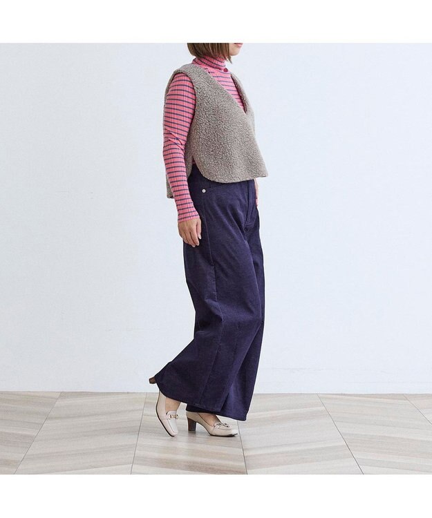 ing <ing>【WEB限定】ヒールアップビットローファー ベージュ