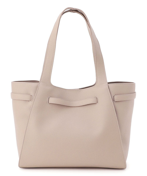 23区 ベルテッド トートバッグ ベージュ系