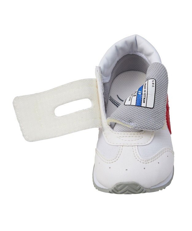 MIKI HOUSE HOT BISCUITS 【WEB限定】【13-15.5cm】ミズノコラボ セカンドベビーシューズ【WebLimited】 白