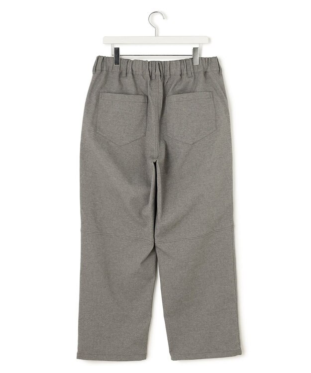 J.PRESS YORK STREET 【UNISEX】ウールライクイージーパンツ ライトグレー系