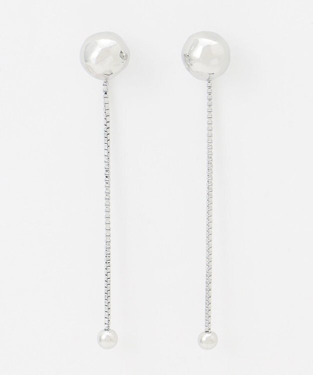 ICB 2WAYメタルピアス シルバー系