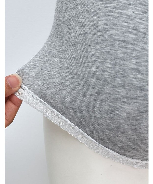 WACOAL 【ディアヒップ】 ショーツ はきこみ丈ふかめ 綿混(身生地) ヒップを包みこむフィット感 やさしいはきごこち PPA177 /ワコール グレー