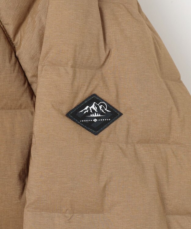 JOSEPH ABBOUD MOUNTAIN 【ストレッチ/撥水/軽量/パッカブル/ライナードッキング対応】2WAYストレッチ ダウン パーカー キャメル系