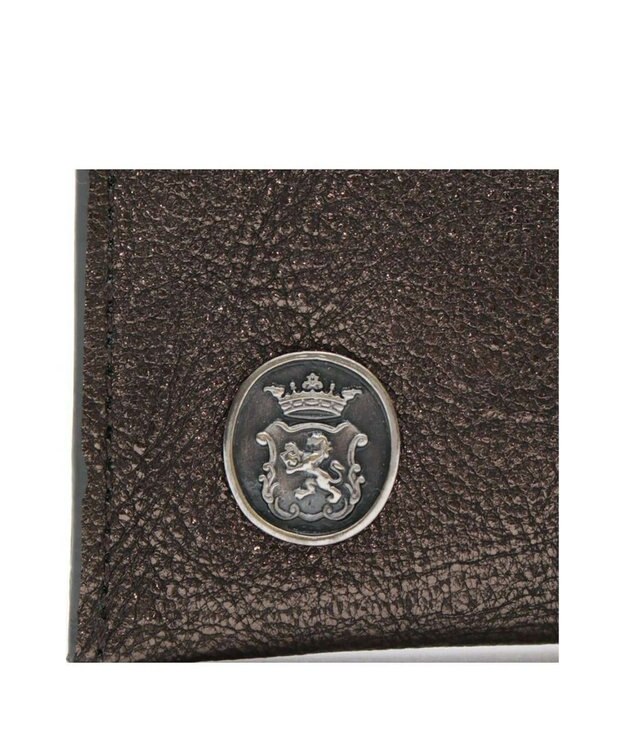 A.D.M.J. 【牛革】メタリックレザー/オーガナイザーパース グラファイト