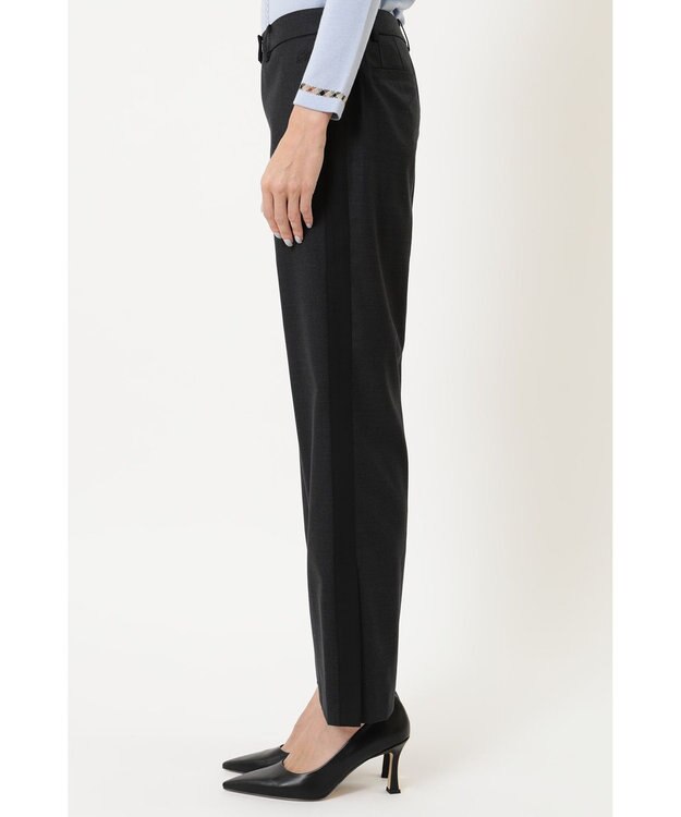 DAKS ストレッチウールパンツ ネイビー