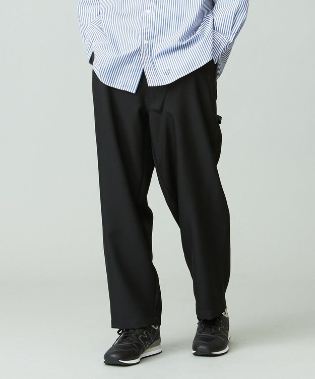 J.PRESS YORK STREET 【UNISEX】UNIVERSAL OVERALL×YORK STREET ペインターパンツ ブラック系