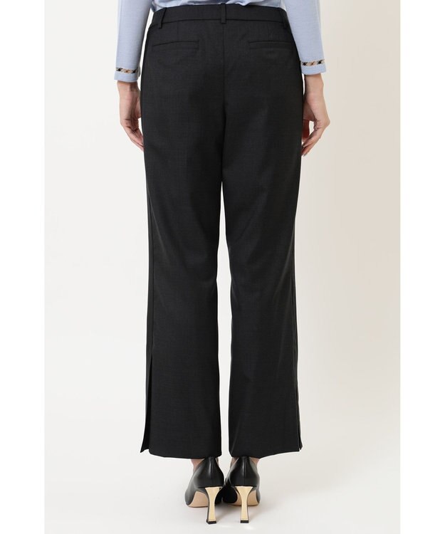 DAKS ストレッチウールパンツ ネイビー