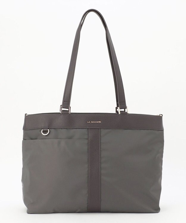 LA BAGAGERIE コンビ2WAYトートバッグ MEDIUM ダークグレー