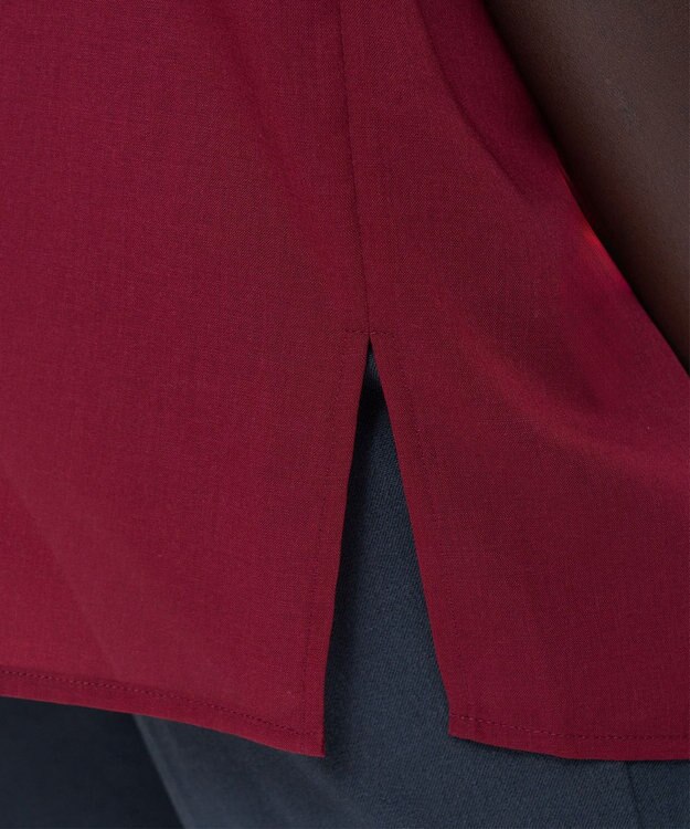 JOSEPH ブレンドウールボイル　ブラウス Ruby