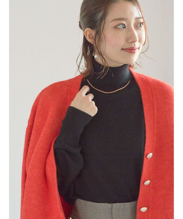 Te chichi タートルネックプルオーバー《2025winter catalog item》 ブラック