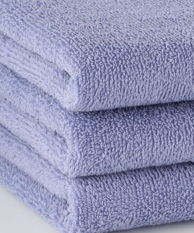 UCHINO 速乾からり　ビッグフェイスタオル　3枚セット ブルー