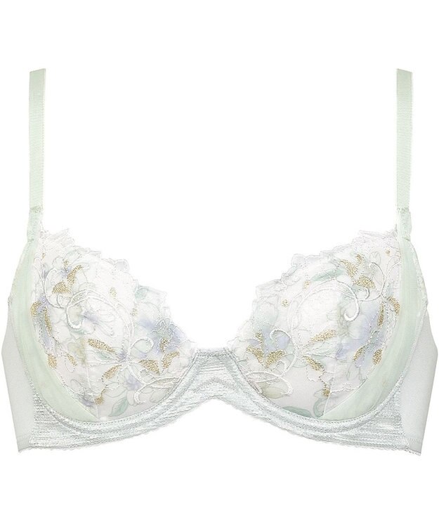 Wing 【エアリーソフトブラ】　ふんわりエアリーな着用感　脇から背中すっきり　ウイング／ワコール　KB2202 メロン