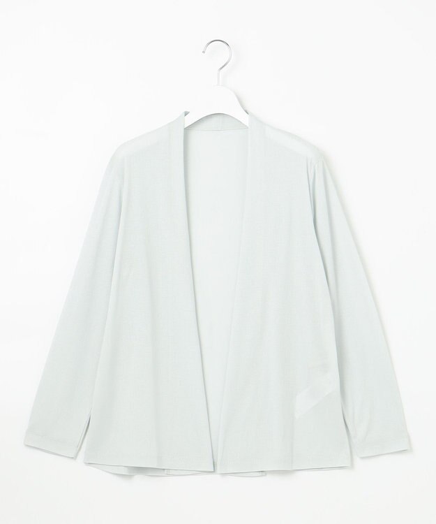 自由区 【好評につき新色追加・接触冷感・UVカット・洗える・XSサイズあり】ハンディカーディガン ミドル丈 黄緑系