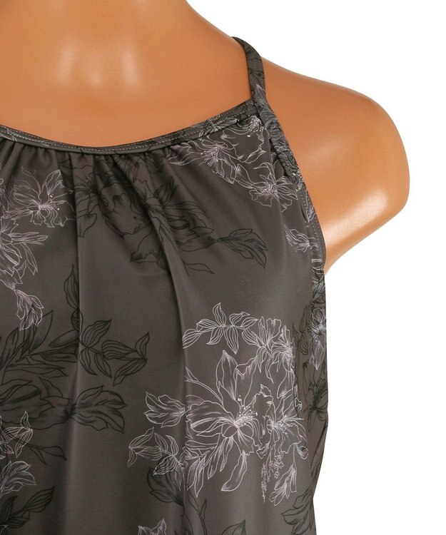 San-ai Resort（三愛水着楽園） タンキニ３点セット　13L　【San-ai Resort（サンアイリゾート）】 チャコールグレー