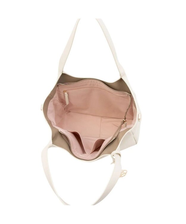 CLATHAS デポ 2WAYトートバッグ アイボリー