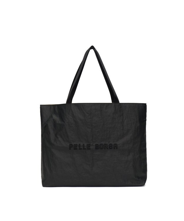 PELLE BORSA ラージサブバッグ Wrinkle リンクル 6525 ブラック