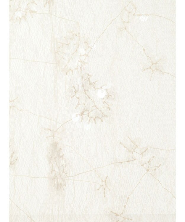 Green Parks スパンコールキャミワンピース Ivory