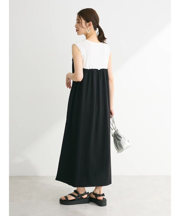 Green Parks ・ＳＵＧＡＲ　ＳＰＯＯＮ　【ＣＯＯＬ】ドッキングワンピ Off White