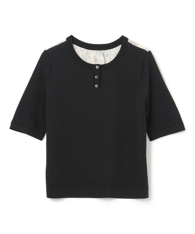 TOCCA 【大人百花掲載】BOTANICAL GARDEN PARTY KNIT プルオーバー ブラック系