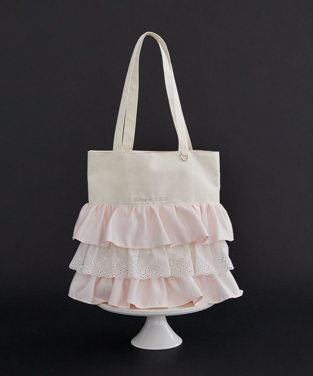 フロントフリルトートバッグ / Maison de FLEUR | ファッション通販