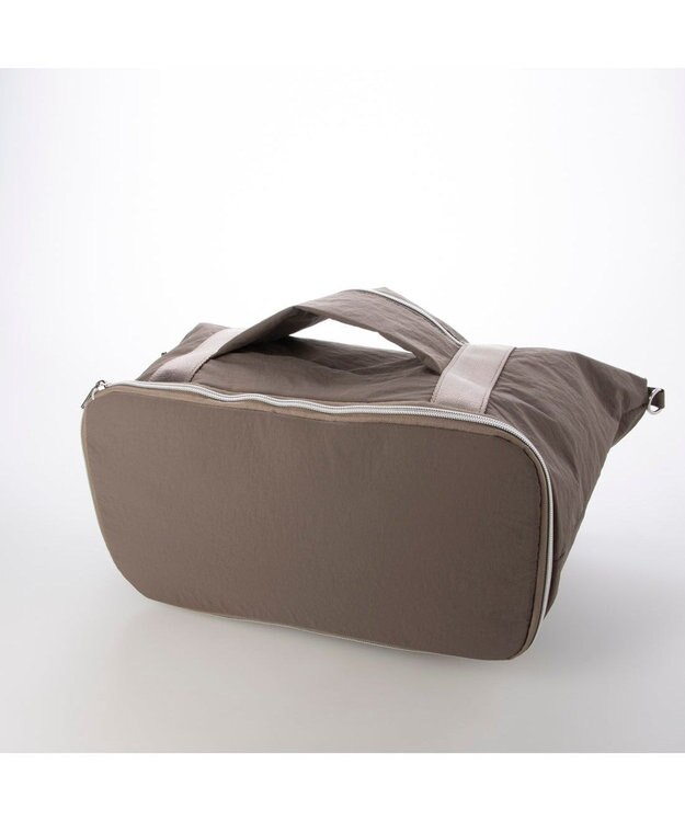 UNBILLION カシュカシュ cachecache / ポータブルシワナイロンボストンバッグ GY