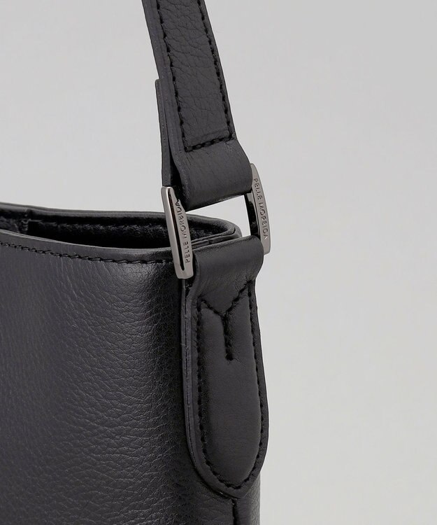 GOTAIRIKU 別注/日本製【PELLE MORBIDA×GOTAIRIKU】レザー ショルダーバッグ ブラック系