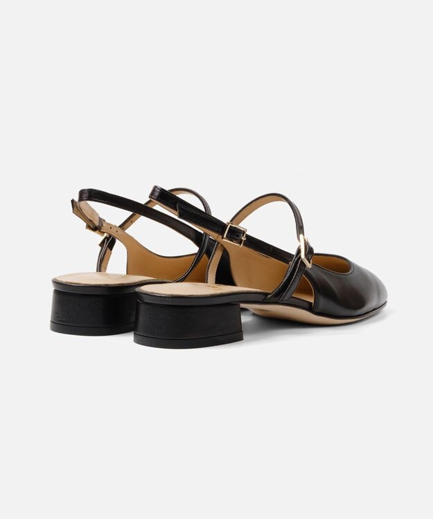 BONTRE 【LucaGrossi/ルカグロッシ】ラウンドトゥストラップシューズ/CH980-XS ブラック