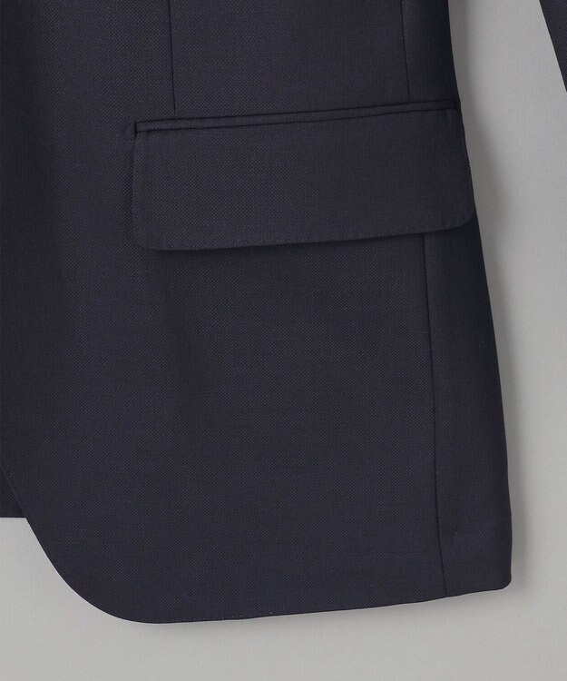 GOTAIRIKU 裏なしにアップデート【御幸毛織/オリジナル素材】Super130’S 定番 ホップサックブレザー(25年モデル) ネイビー系